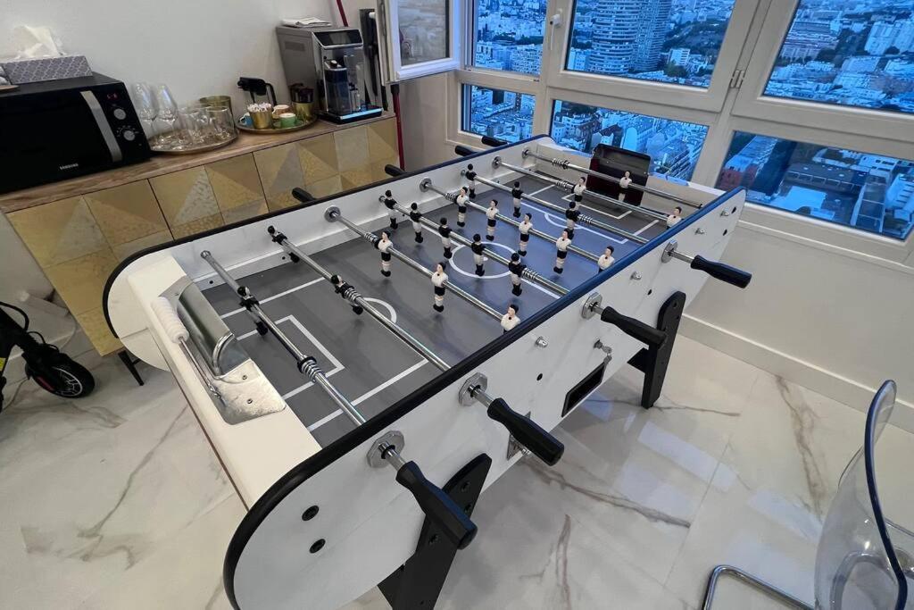 Nice Apartment With Amazing View Of Paris + Parking Exteriör bild